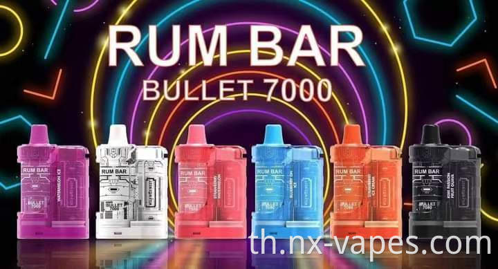 Rum Bar Bullet 7000 5